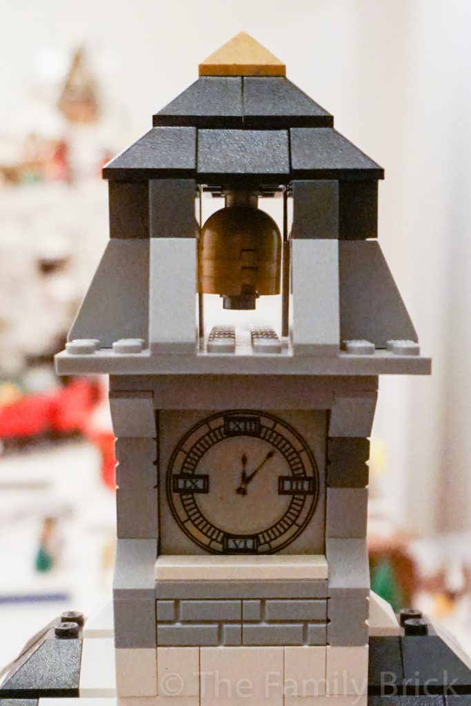 LEGO church build bell tower