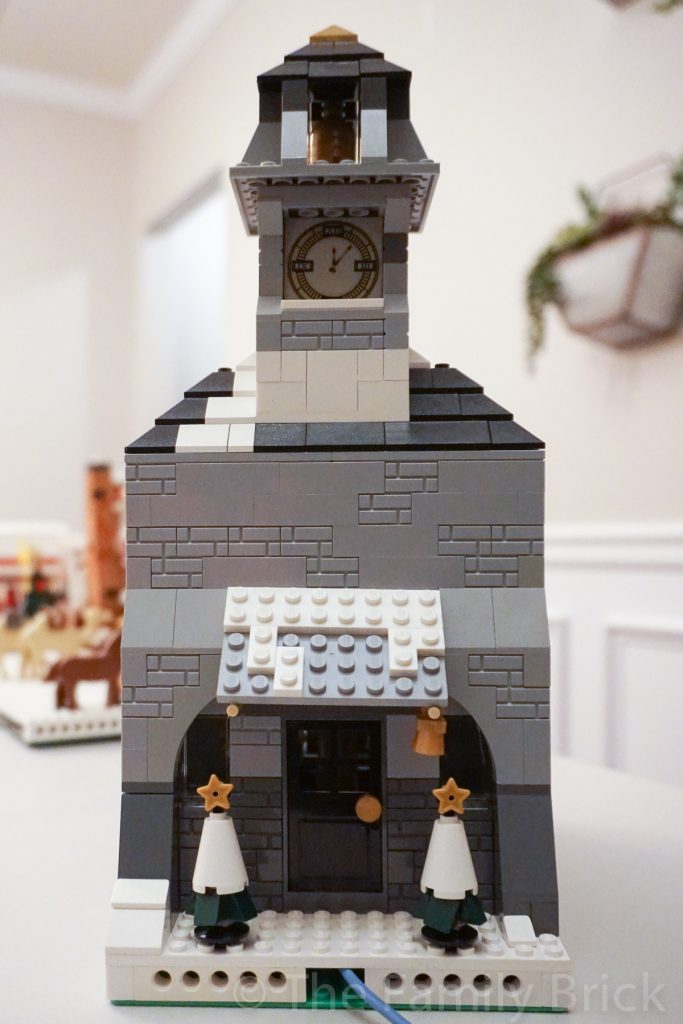 LEGO church build
